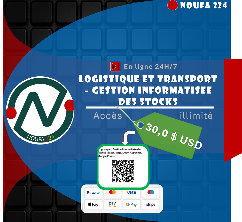 Logistique et Transport : Gestion Informatisée des STOCKS avec 5 logiciels différents (Entrepôt - Plateforme)